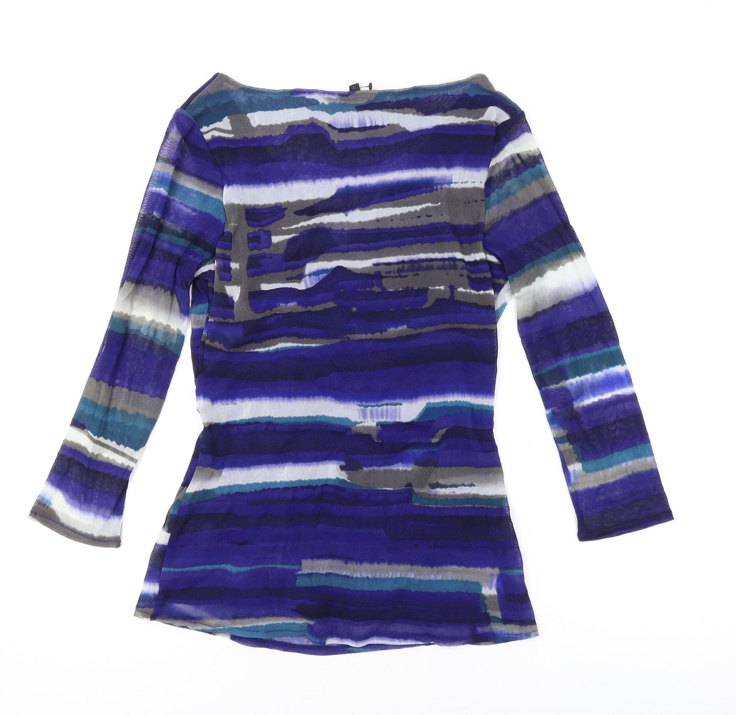 Womens UK Size 12 Coast Blue Basic Blouse