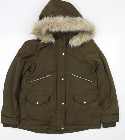 Womens UK Size M Zara Green Jacket