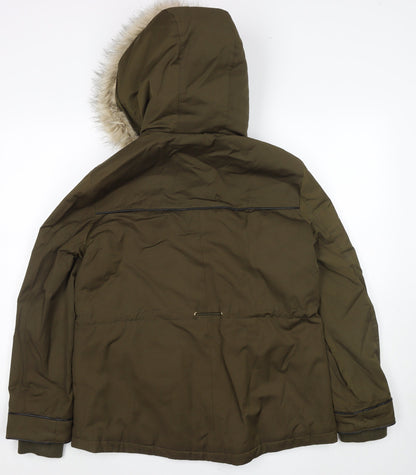 Womens UK Size M Zara Green Jacket