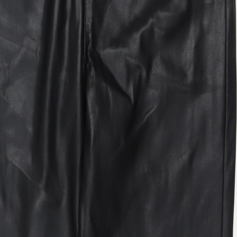 Womens UK Size 18 Marks and Spencer Regular Fit  Black Trousers