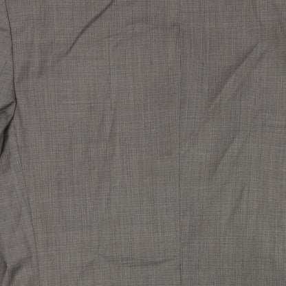 Mens UK Size 40 Marks and Spencer Regular Beige Suit Jacket