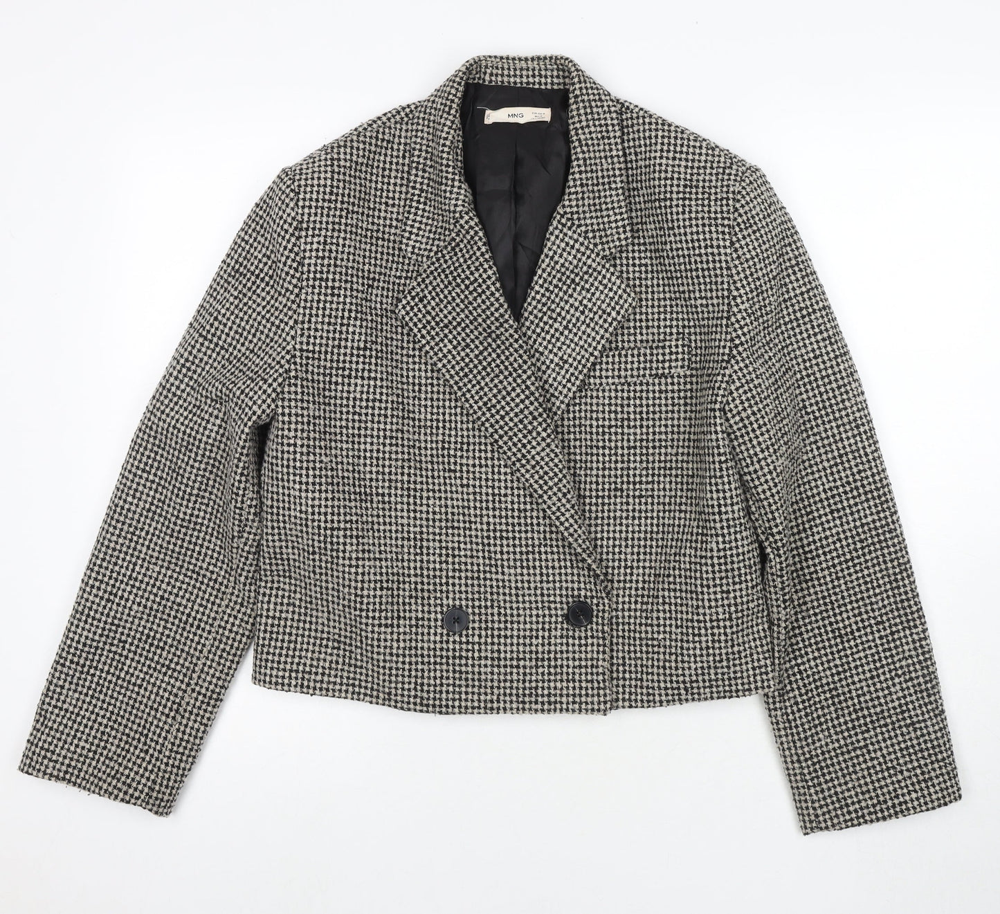 Womens UK Size M Mango Black Jacket