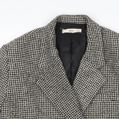 Womens UK Size M Mango Black Jacket