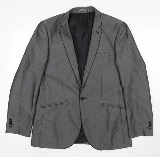 Mens UK Size 40 Taylor & Wright Regular Grey Suit Jacket