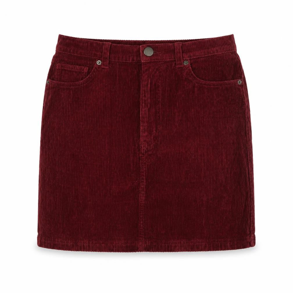 Womens UK Size 10 Monki Bandage Corduroy Skirt