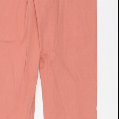 Womens UK Size 10 Marks and Spencer Regular Fit Skinny Orange Jeans
