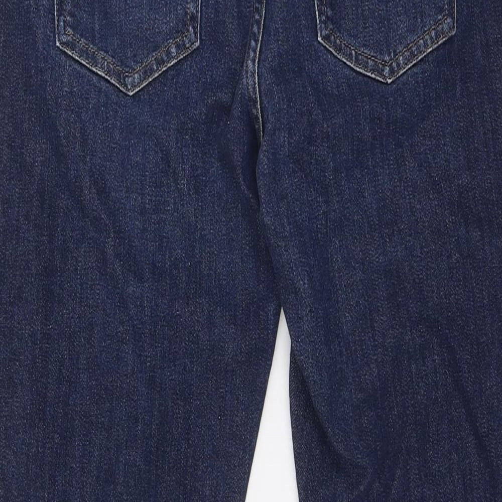GANT Mens Blue Cotton Straight Jeans Size 29 in L32 in Regular Zip