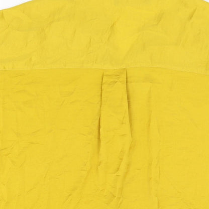 Womens UK Size 10 Marks and Spencer Yellow Basic Blouse