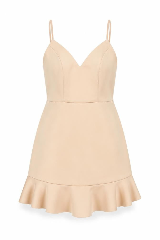 River Island Womens Pink Polyester Mini Size 12 V-Neck Zip