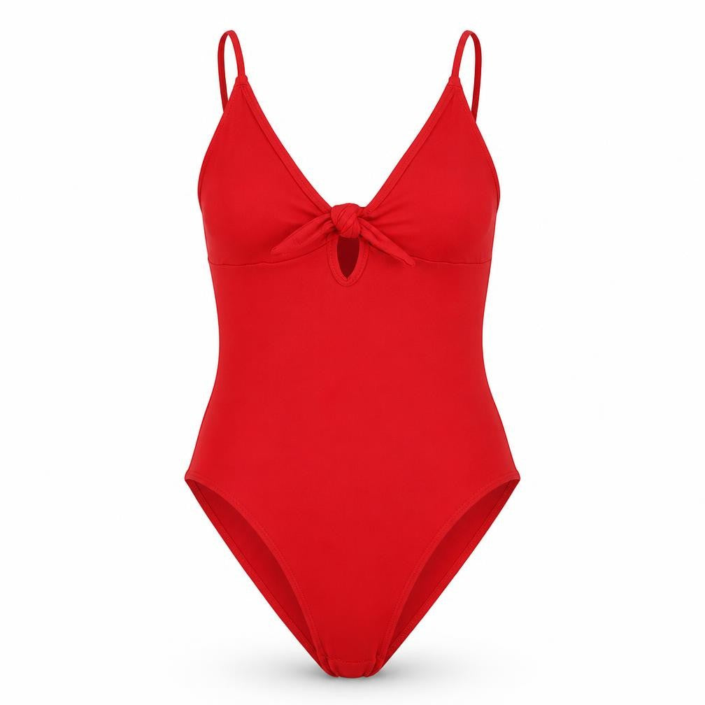 Womens UK Size M H&M One-Piece Red Bodysuit