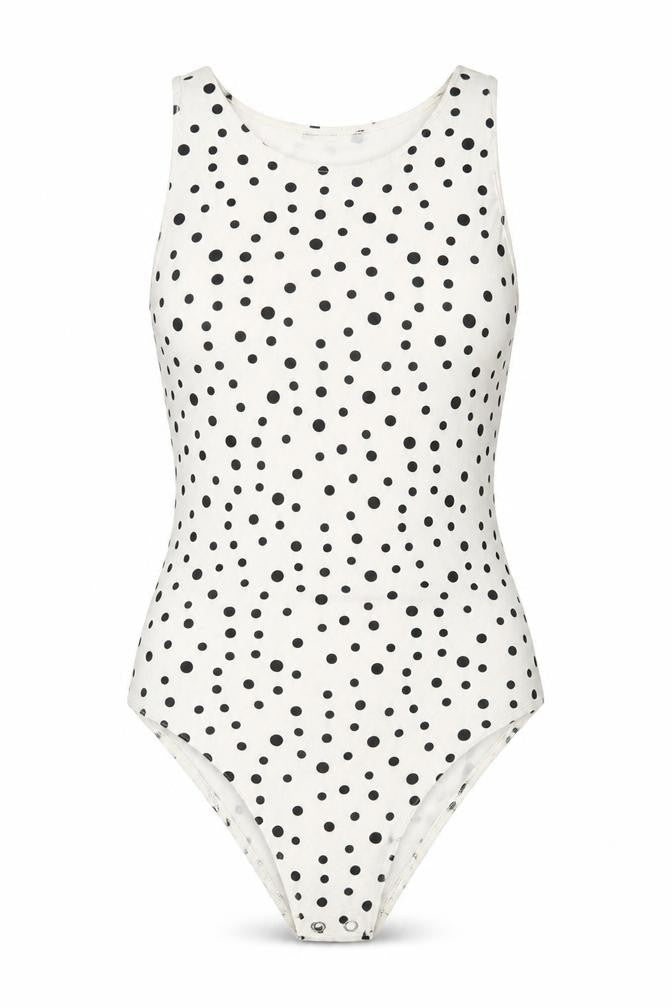 Womens UK Size S Stradivarius One-Piece Ivory Bodysuit