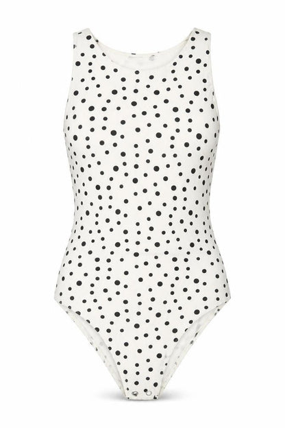 Womens UK Size S Stradivarius One-Piece Ivory Bodysuit