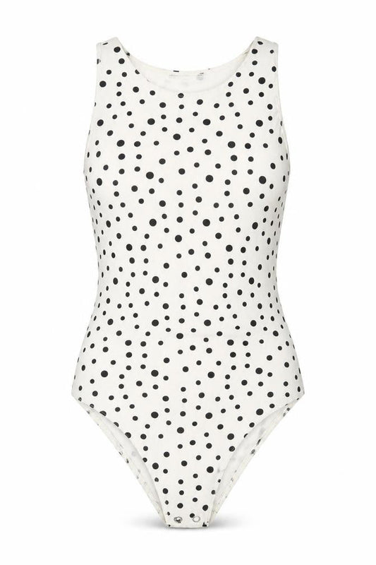 Womens UK Size S Stradivarius One-Piece Ivory Bodysuit