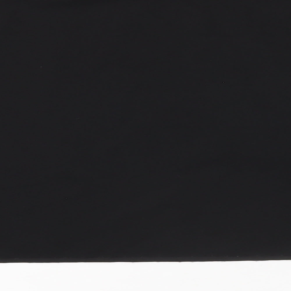 Womens UK Size 10 Missguided Black Cropped T-Shirt
