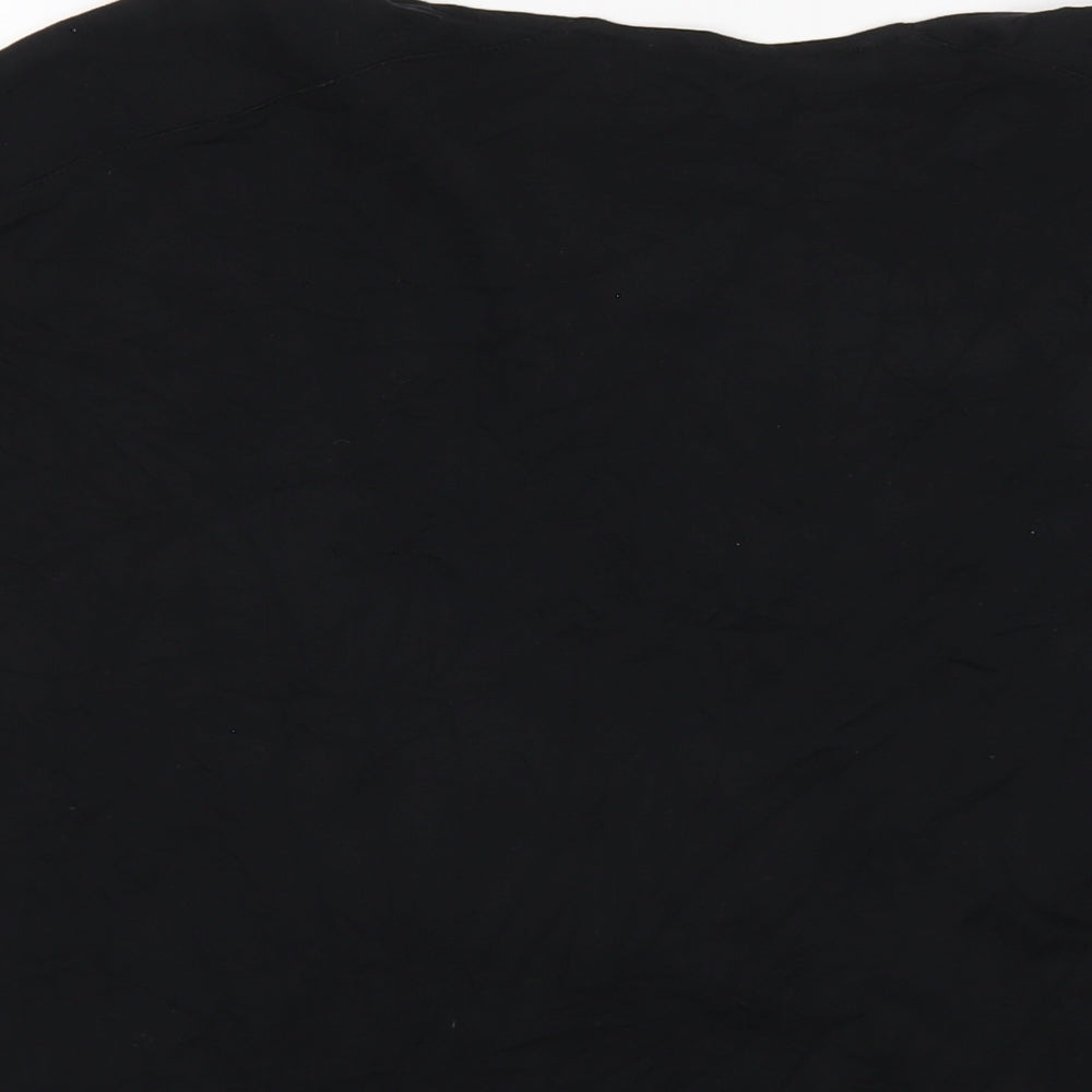 Womens UK Size 8 Marks and Spencer Black Basic T-Shirt