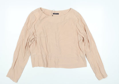 Womens UK Size 16 Marks and Spencer Pink Basic Blouse
