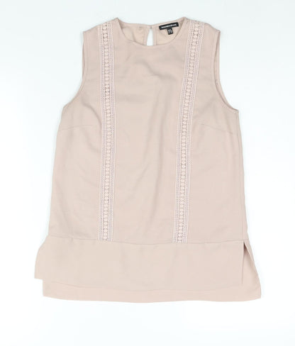 Womens UK Size 8 Warehouse Pink Camisole Blouse