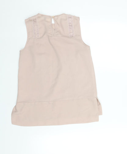 Womens UK Size 8 Warehouse Pink Camisole Blouse