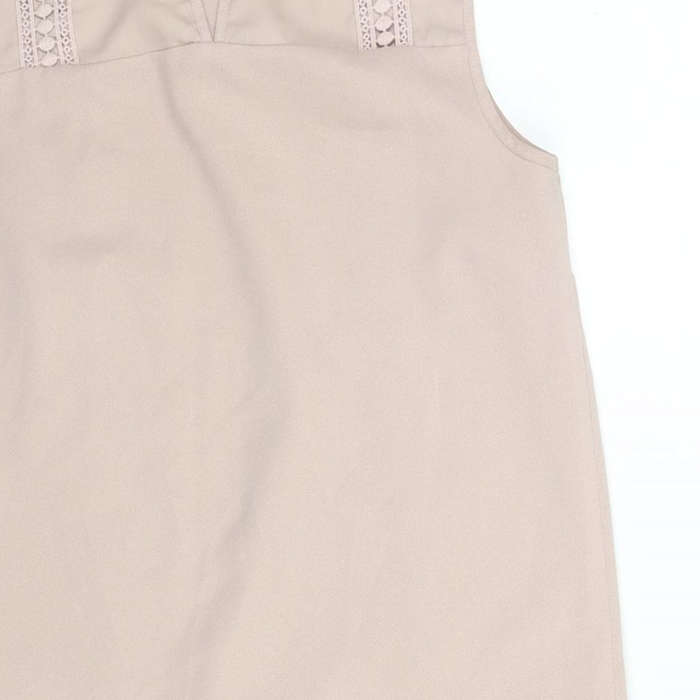 Womens UK Size 8 Warehouse Pink Camisole Blouse