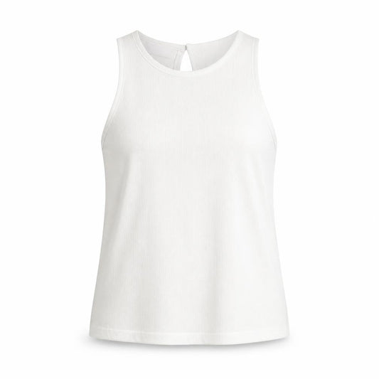 Womens UK Size S Mango White Camisole Blouse