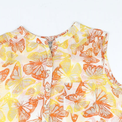 Womens UK Size M Wallis Multicoloured Camisole Blouse