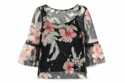 Womens UK Size S House Black Basic Blouse