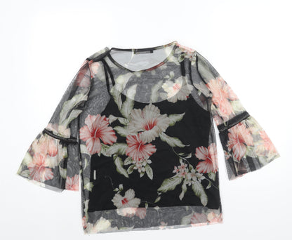 Womens UK Size S House Black Basic Blouse