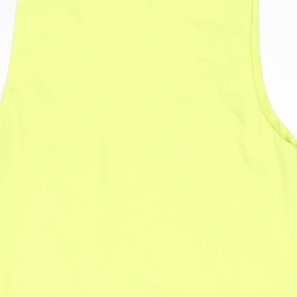 Womens UK Size 12 Oasis Yellow Camisole Blouse