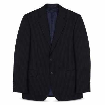 Mens UK Size 40 Marks and Spencer Regular Blue Suit Jacket