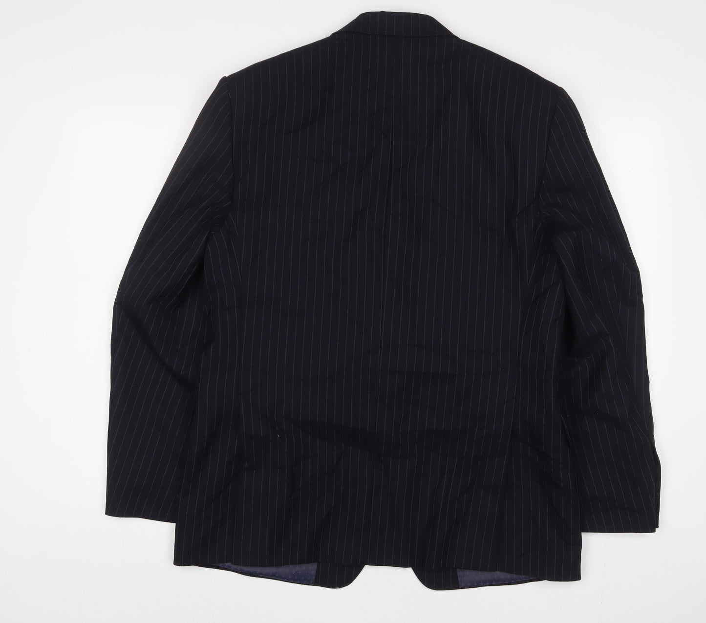 Mens UK Size 40 Marks and Spencer Regular Blue Suit Jacket