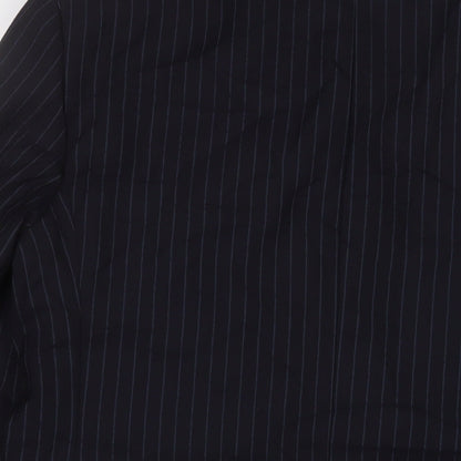 Mens UK Size 40 Marks and Spencer Regular Blue Suit Jacket