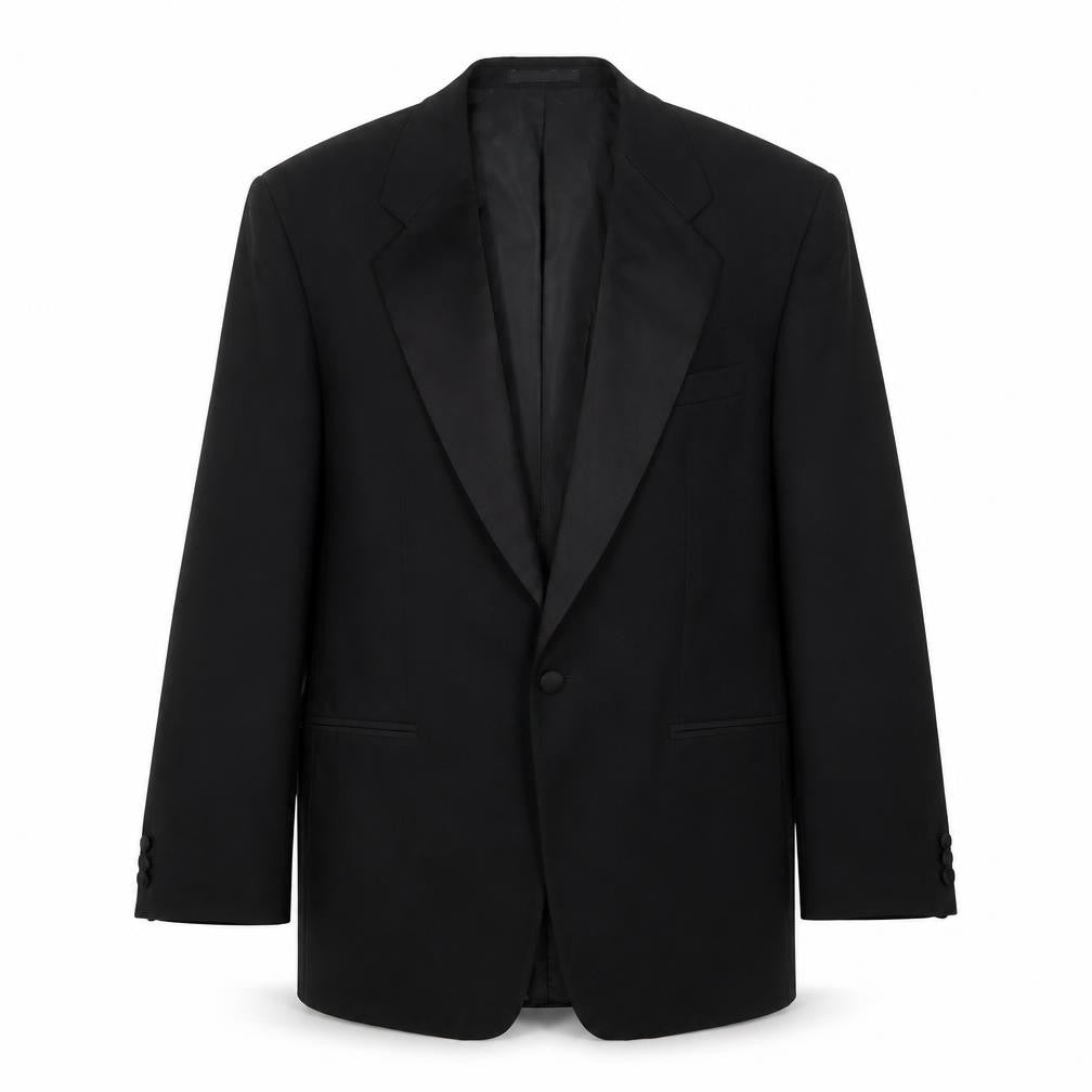 Mens UK Size 42 Greenwoods Regular Black Suit Jacket
