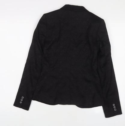 Womens UK Size 6 H&M Black Jacket