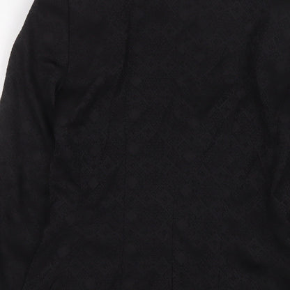 Womens UK Size 6 H&M Black Jacket