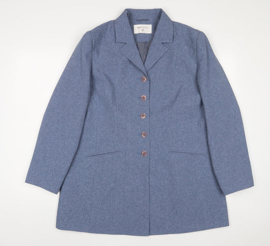 Womens UK Size 16 Bonmarché Blue Jacket