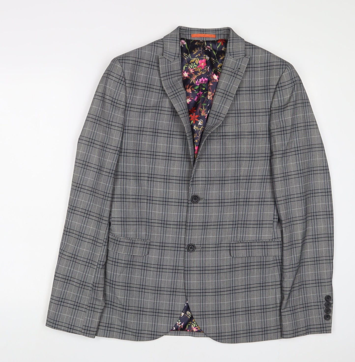 Mens UK Size 38 NEXT Regular Grey Suit Jacket