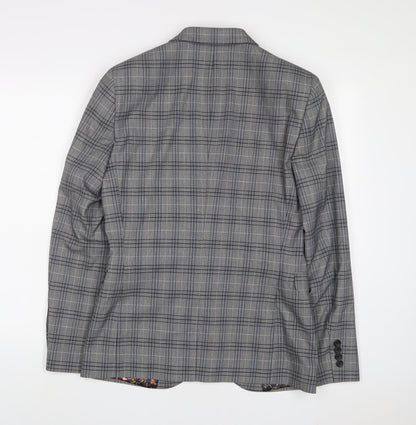 Mens UK Size 38 NEXT Regular Grey Suit Jacket