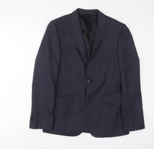 Mens UK Size 36 John Lewis Regular Blue Suit Jacket
