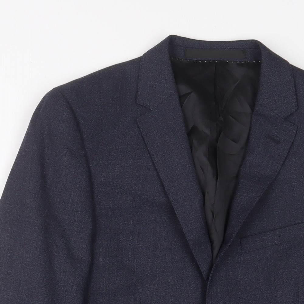 Mens UK Size 36 John Lewis Regular Blue Suit Jacket