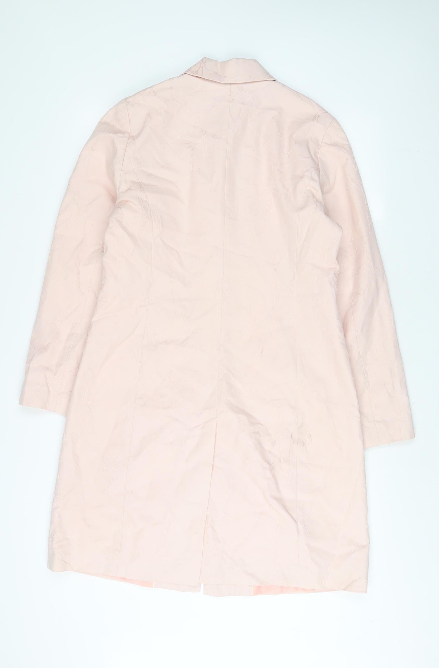 Womens UK Size 12 NEXT Pink Overcoat