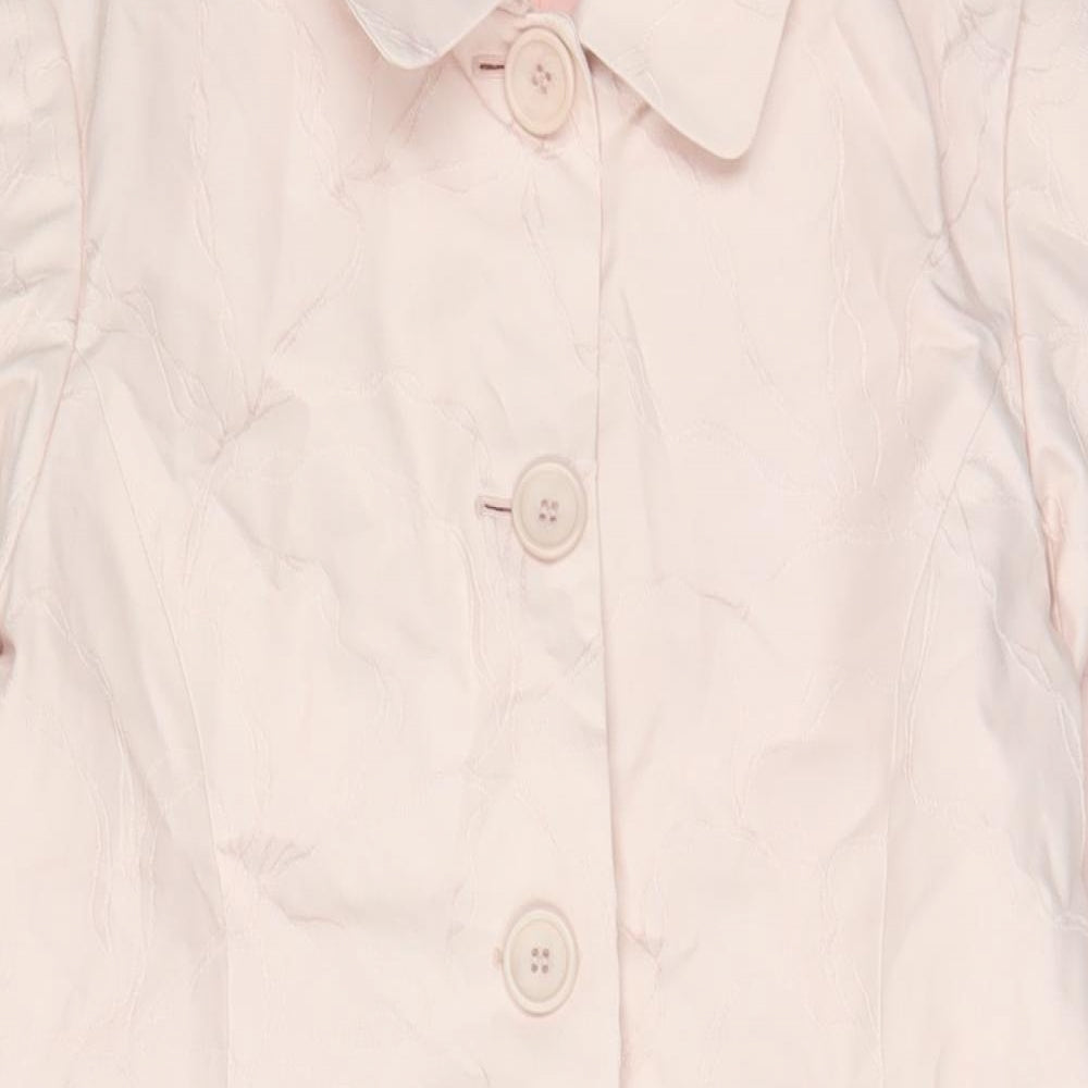 Womens UK Size 12 NEXT Pink Overcoat