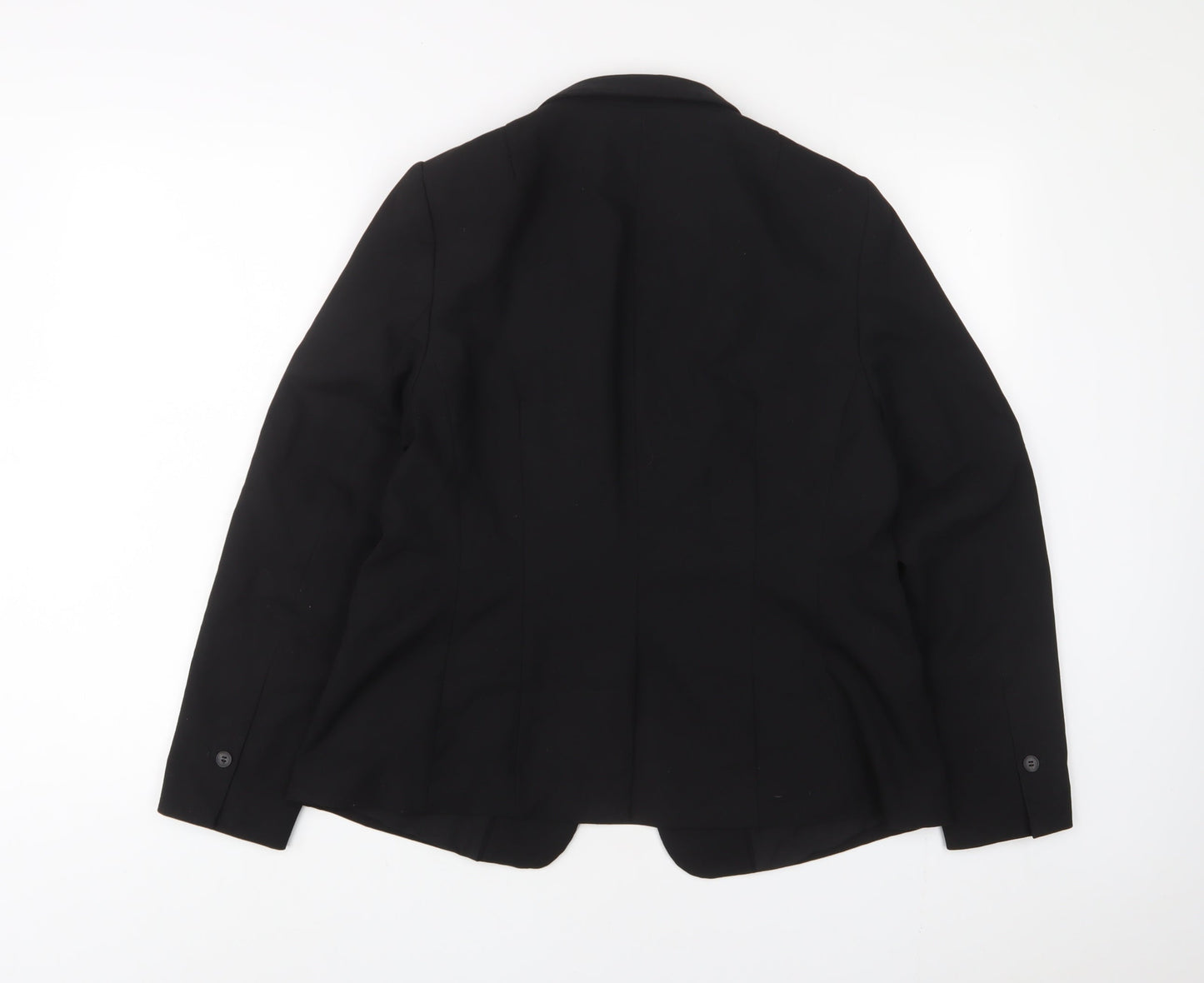 Womens UK Size 16 H&M Black Jacket