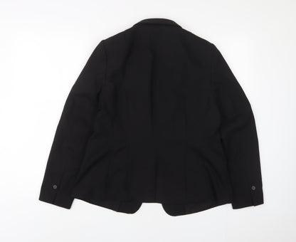 Womens UK Size 16 H&M Black Jacket
