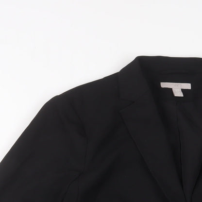 Womens UK Size 16 H&M Black Jacket