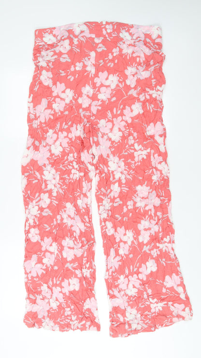 Womens UK Size 2XL VERO MODA Regular Fit  Pink Trousers