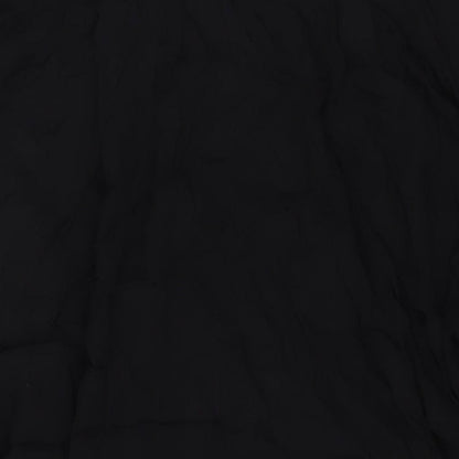 John Lewis Womens Black Viscose Sheath Size 20 V-Neck Pullover - Keyhole neck