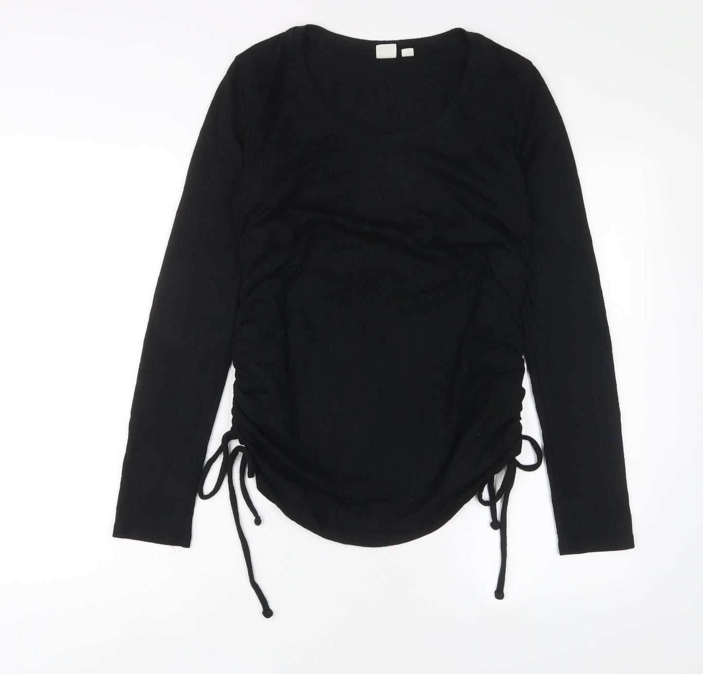 Womens UK Size S Gap Black Basic T-Shirt