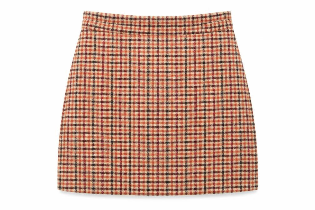 Womens UK Size L FOREVER 21 A-Line Knit Skirt
