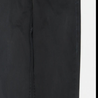 George Womens Black Polyester Blend Jegging Jeans Size 10 L27 in Regular Zip