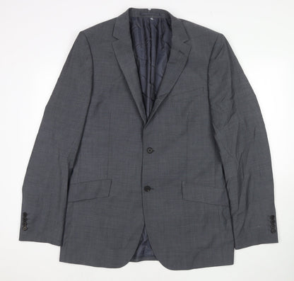 Mens UK Size 42 Marks and Spencer Regular Grey Suit Jacket